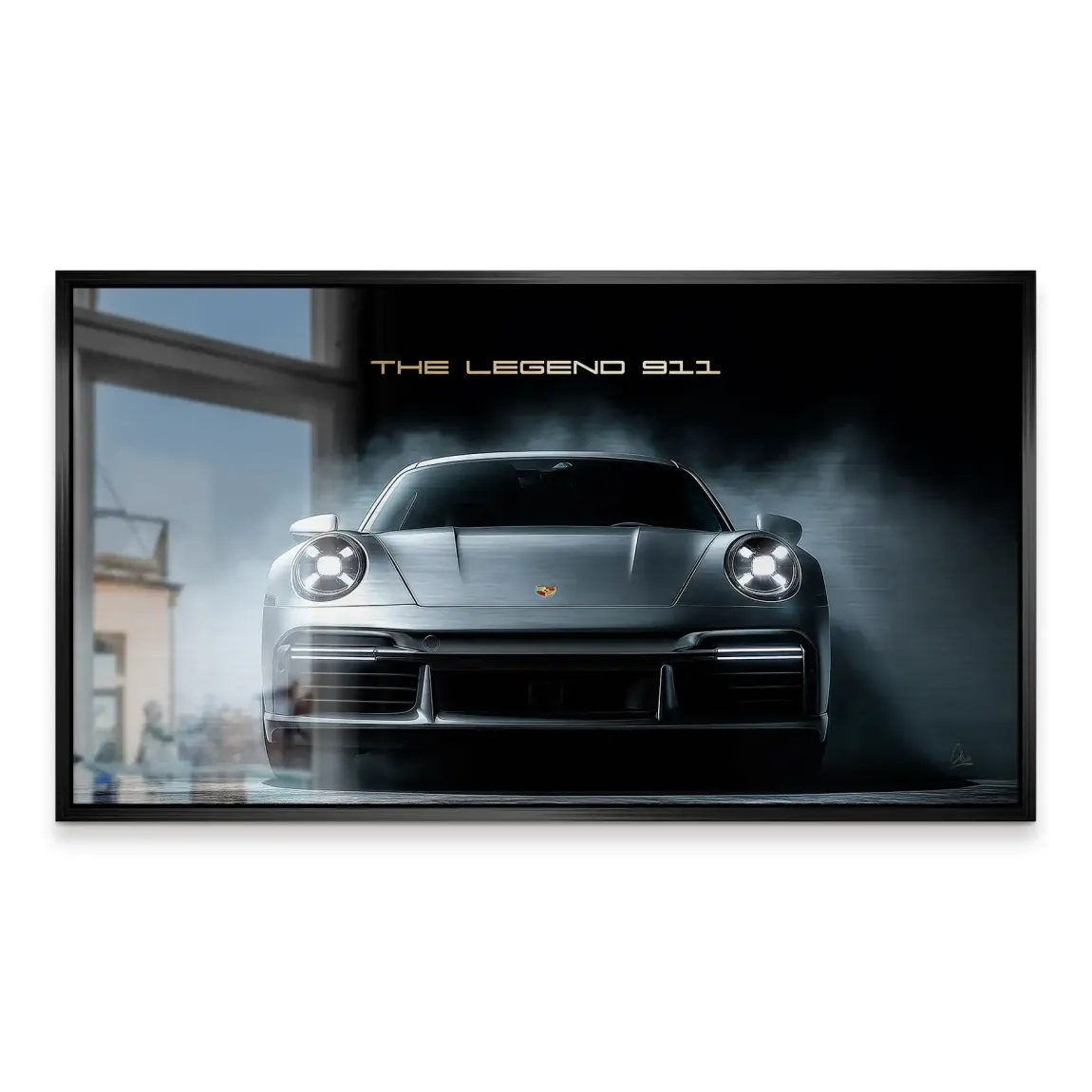 911 Silver Legend Alu Gebürstet