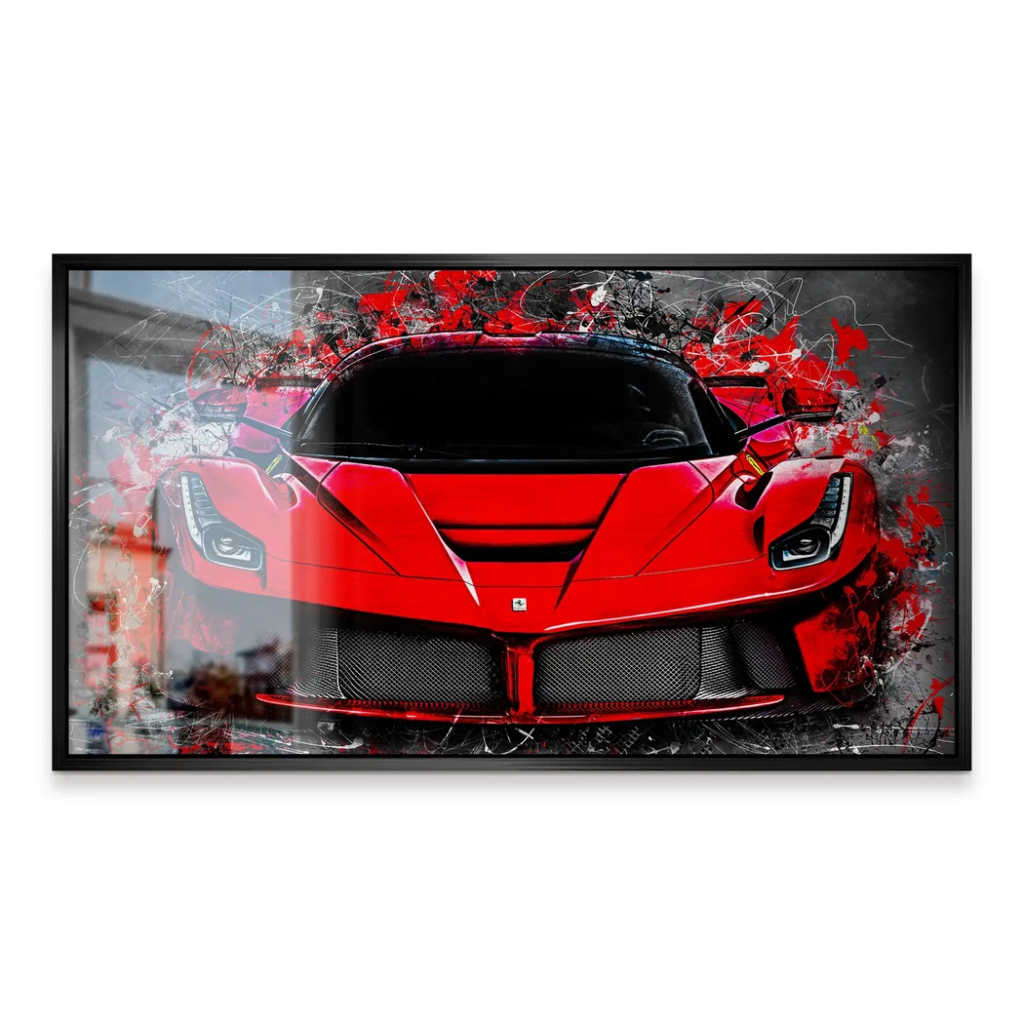 La Ferrari Abstrakt Alu Gebürstet INGALERIE