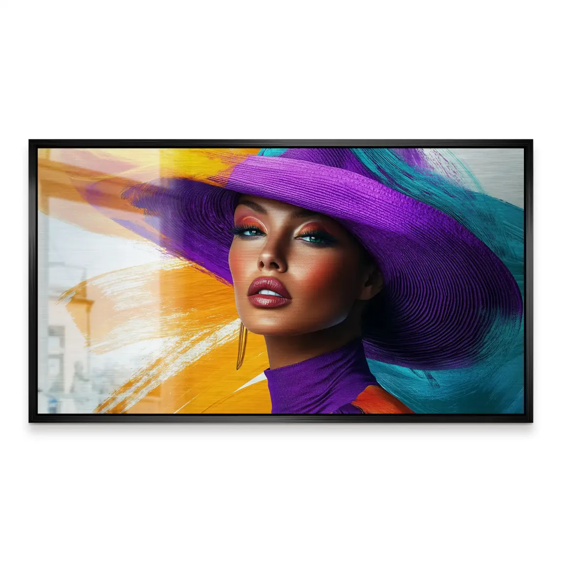 Vivid Fashion Color Art Alu Gebürstet