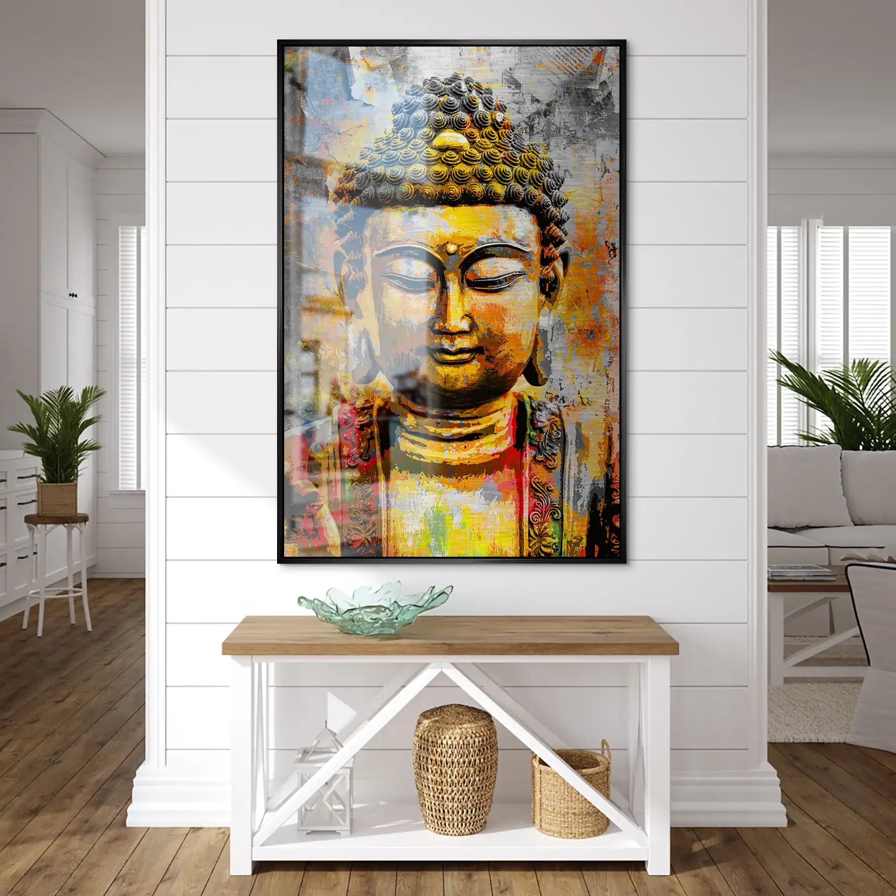 Buddha Boho Style AluDibond Gebürstet INGALERIE