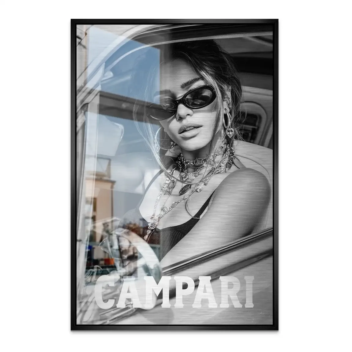 Summer Glam Alu Dibond Bild gebürstet