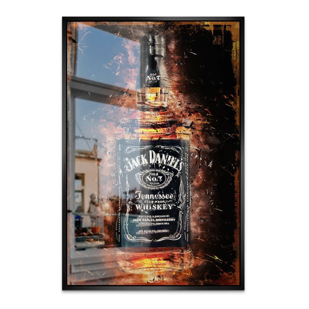 Jack Whisky AluDibond Gebürstet INGALERIE