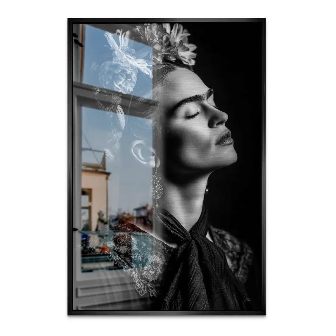 Fridas Stille Alu Dibond Bild gebürstet