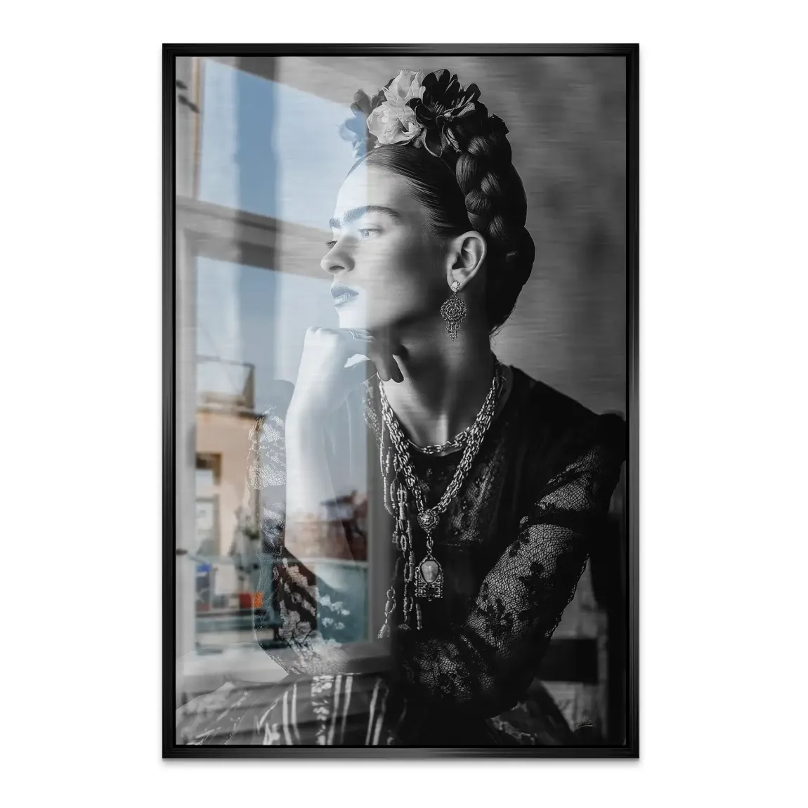 Fridas Sehnsucht Alu Dibond Bild gebürstet