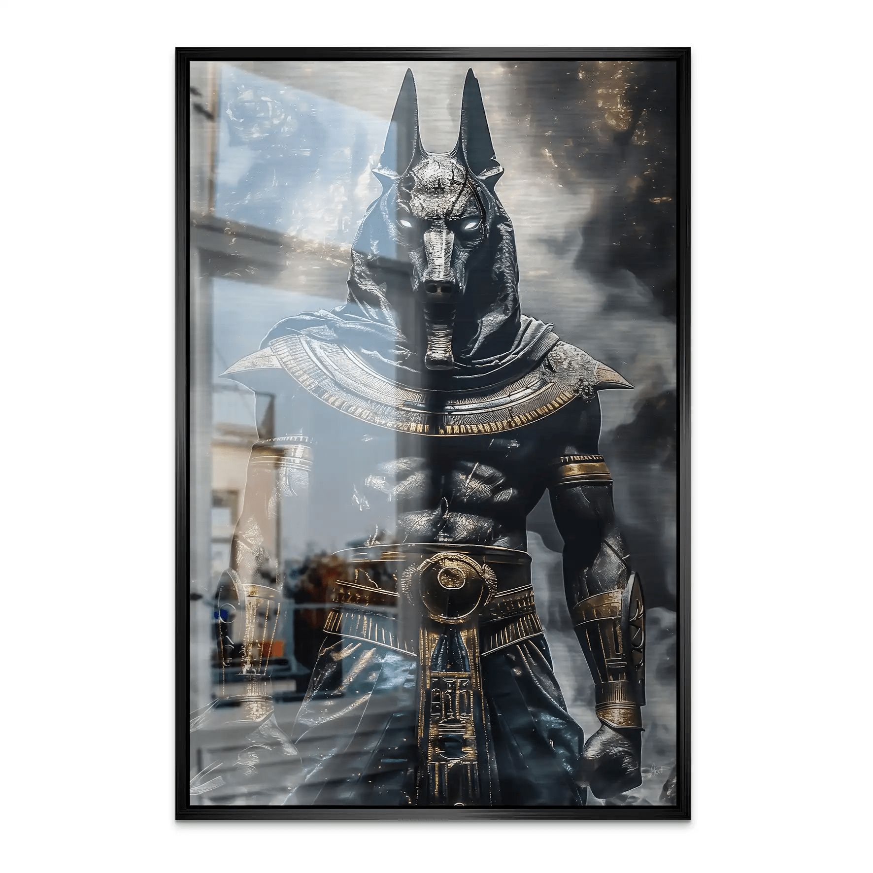 Anubis Dark AluDibond Gebürstet INGALERIE