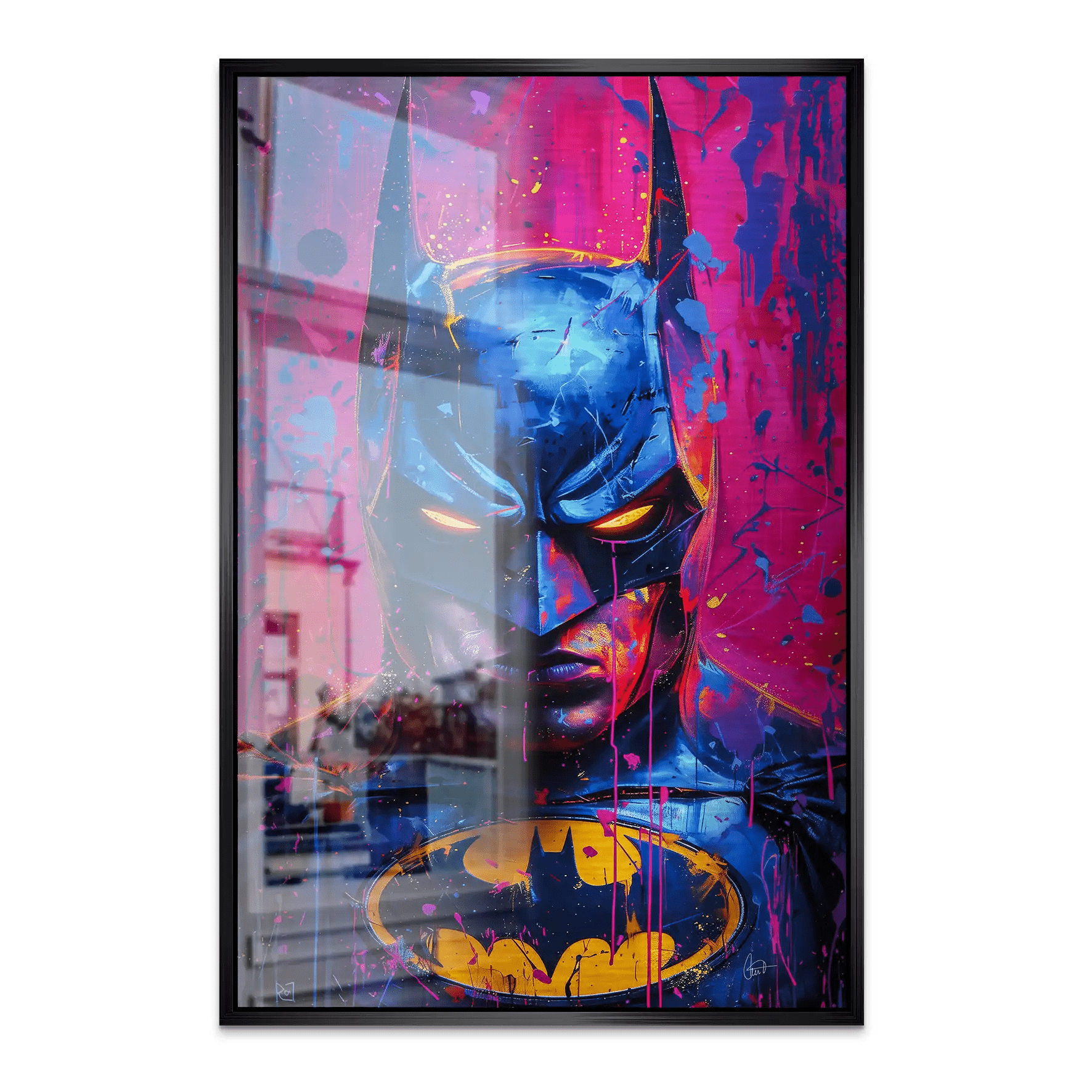 Batman Art AluDibond Gebürstet INGALERIE