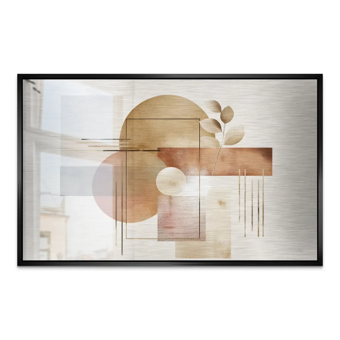 Silent Balance AluDibond Gebürstet