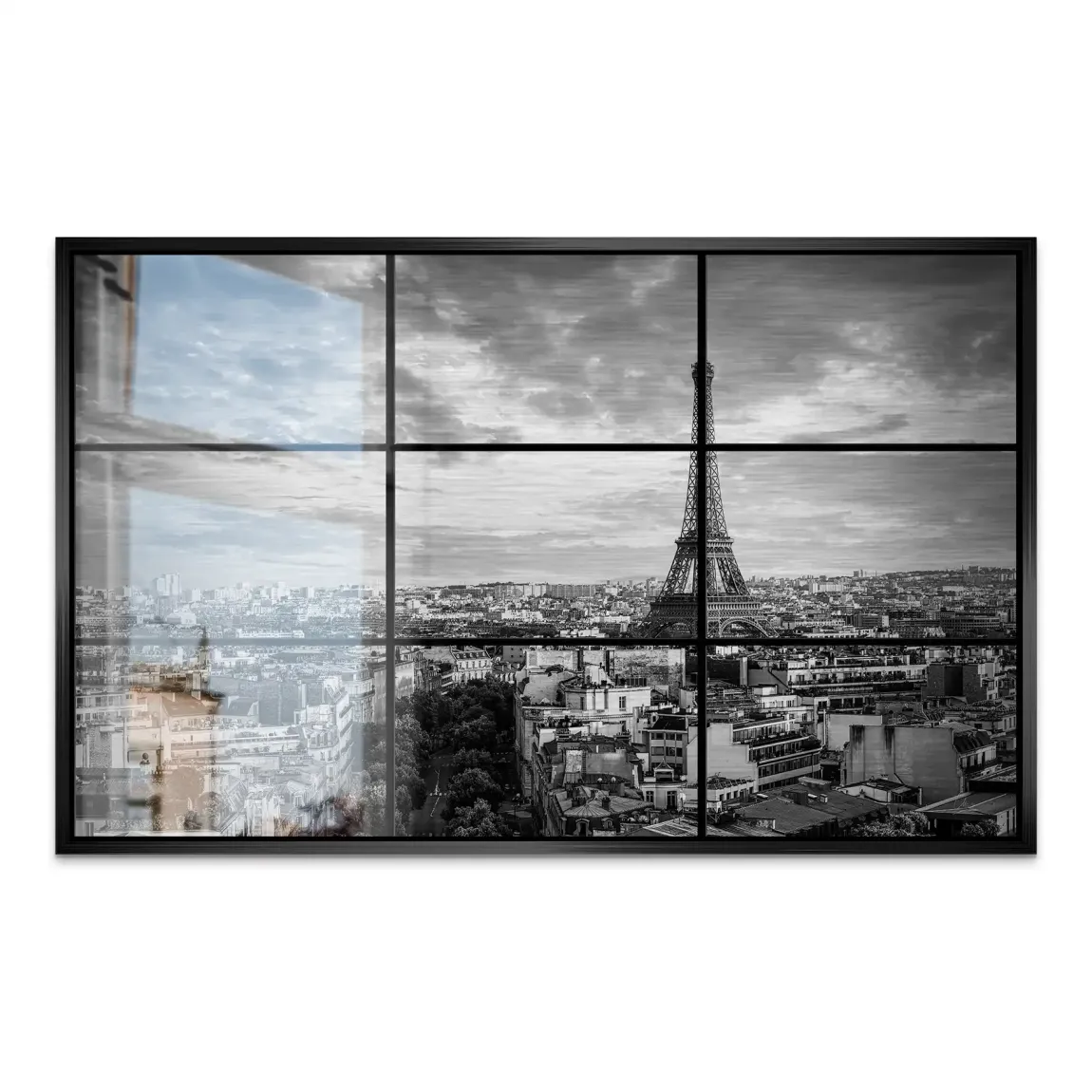 City View Paris AluDibond Gebürstet