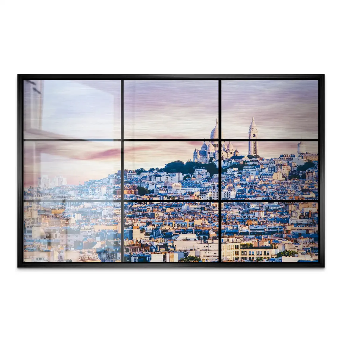 Paris Montmartre AluDibond Gebürstet