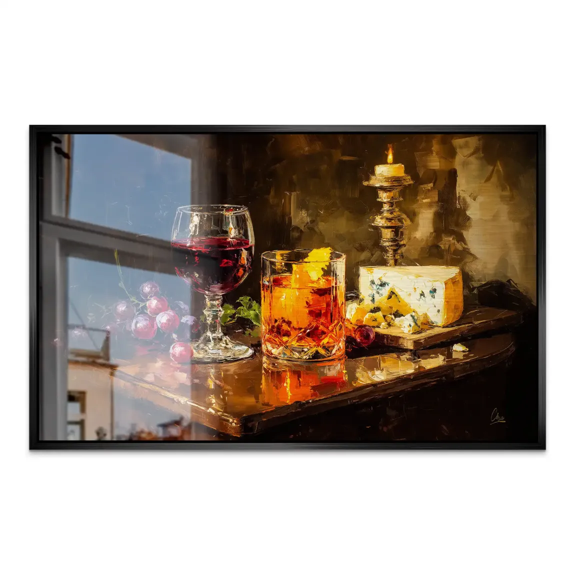 Wein & Genuss AluDibond Gebürstet