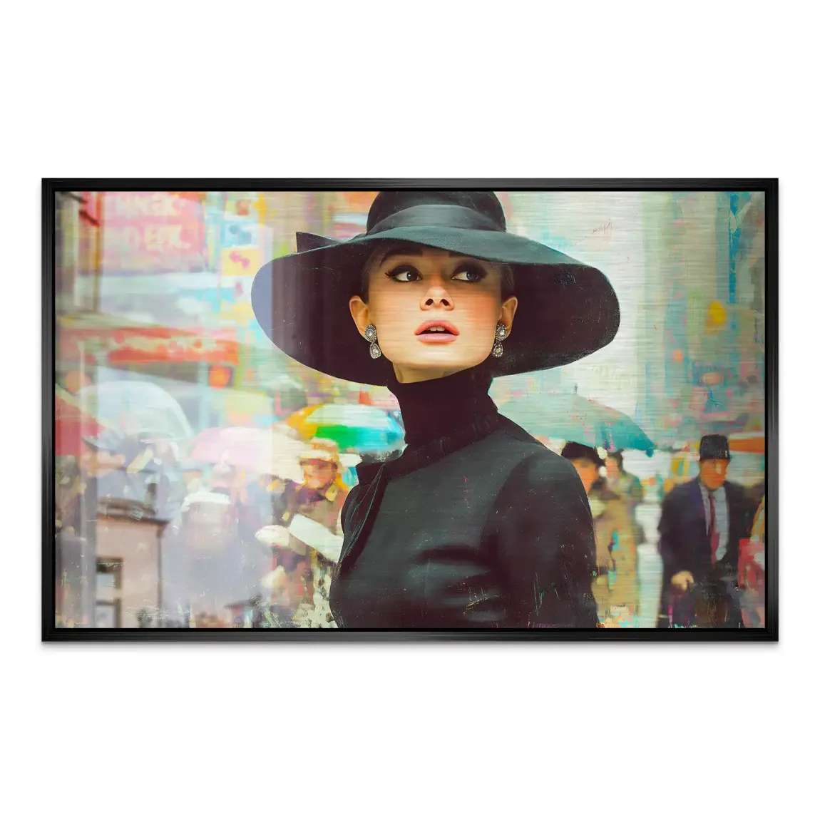 Audrey in New York Nr.2 AluDibond Gebürstet INGALERIE