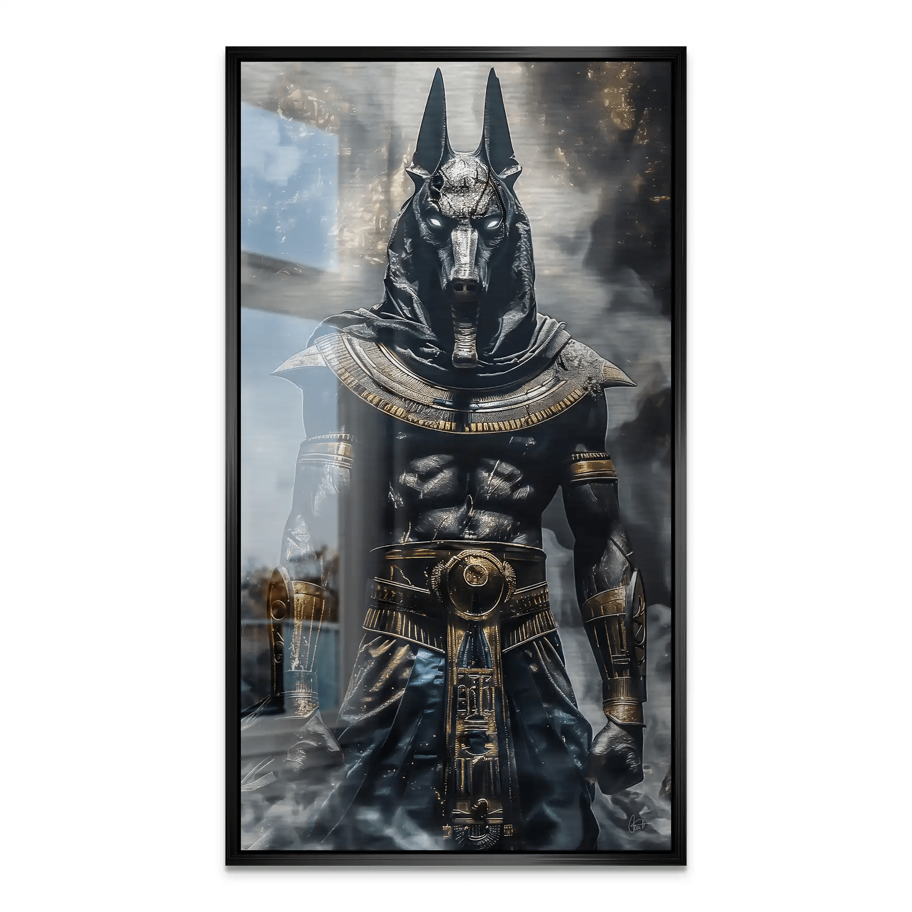 Anubis Black Alu Gebürstet INGALERiE