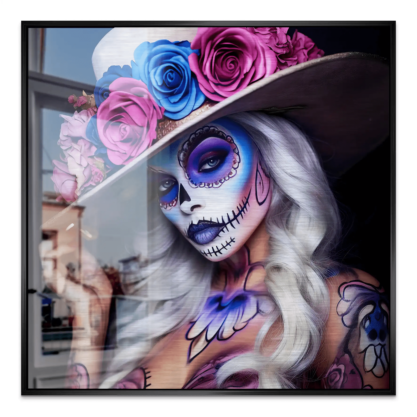 La Catrina Color Style Alu Gebürstet INGALERIE