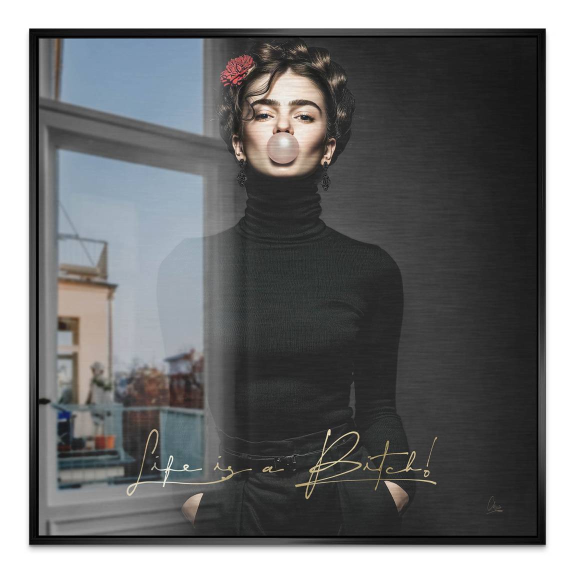 Fridas Life Alu Gebürstet Bild