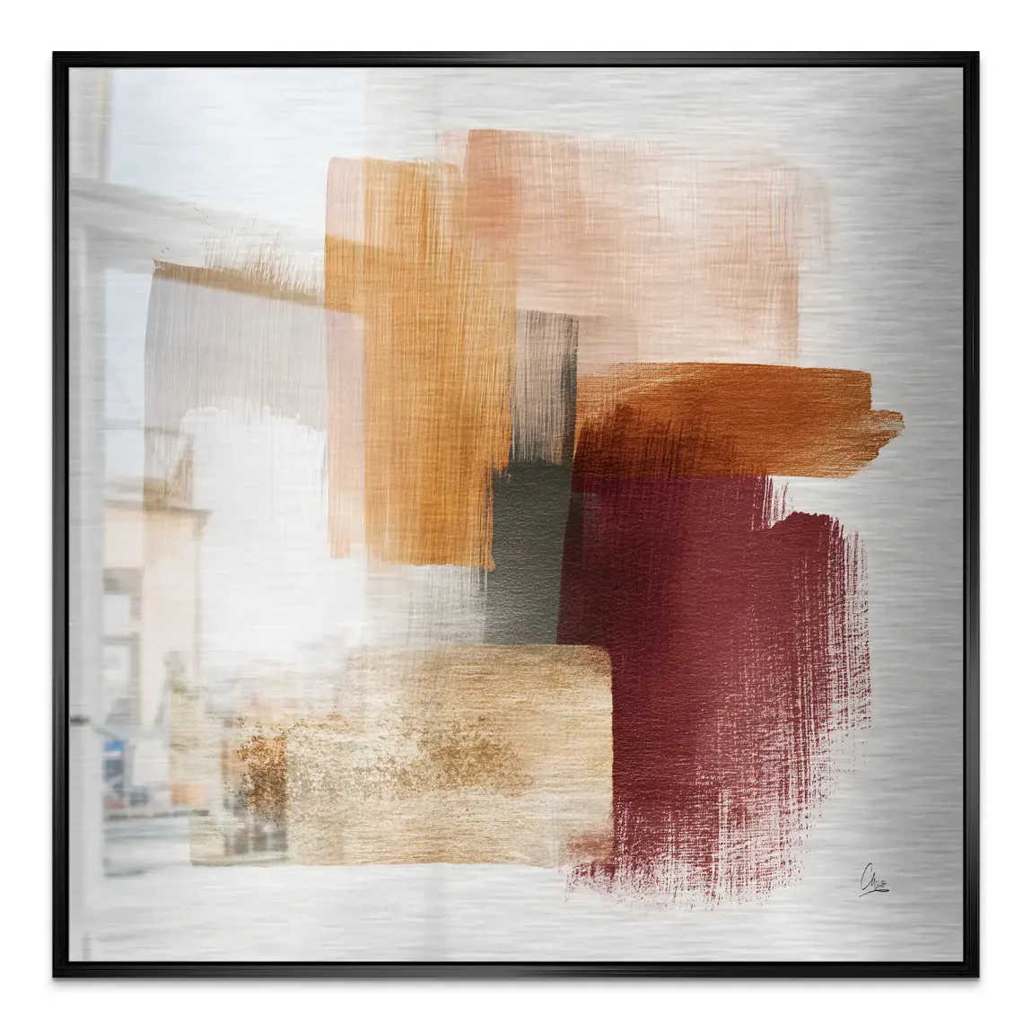 Boho Touch Alu Gebürstet Bild