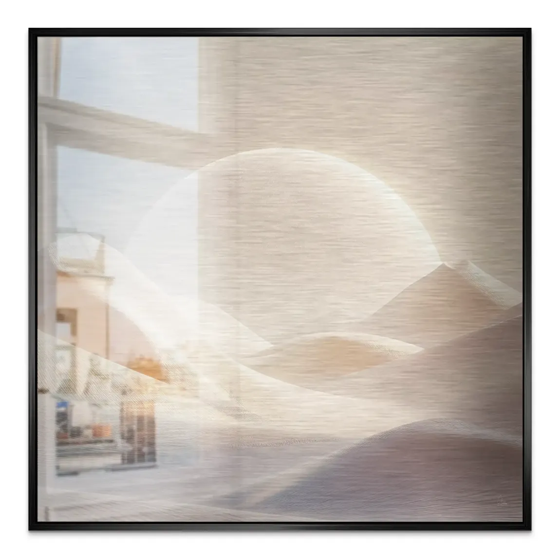 Desert Light Alu Gebürstet Bild