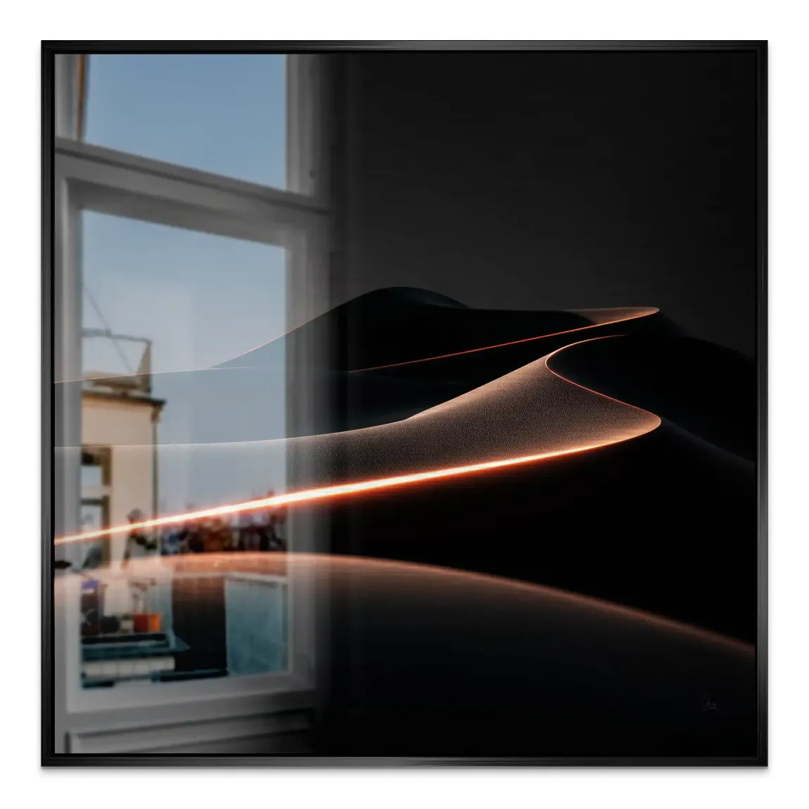 Noir Dune Alu Gebürstet Bild