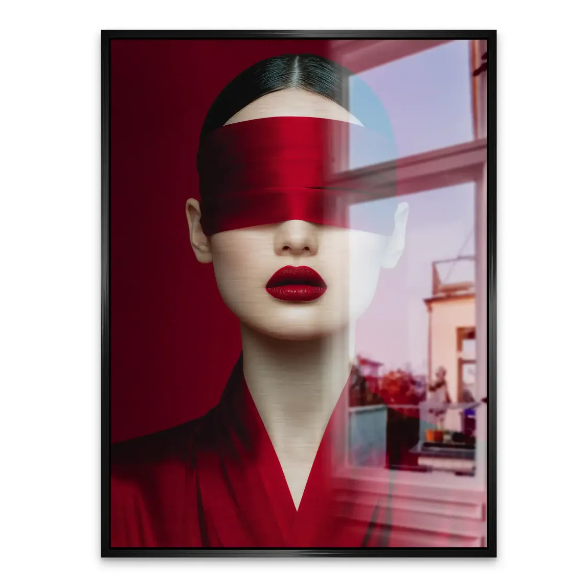 Blind Art Alu Gebürstet Bild