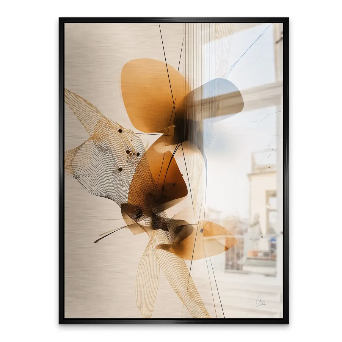 Amber Flow Harmony Alu Gebürstet Bild