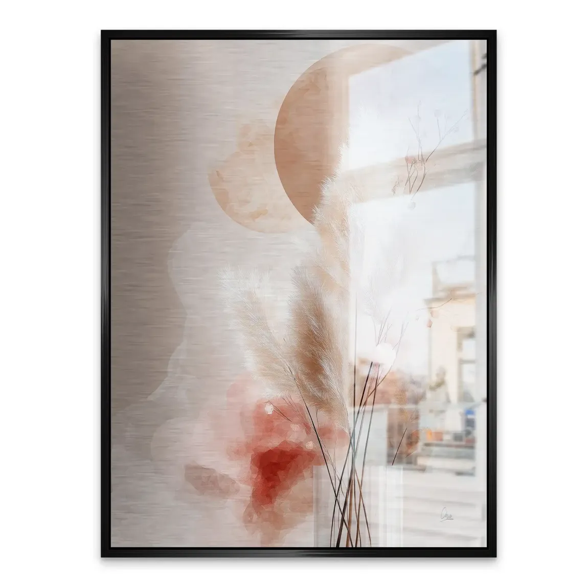 Amber Fields Alu Gebürstet Bild