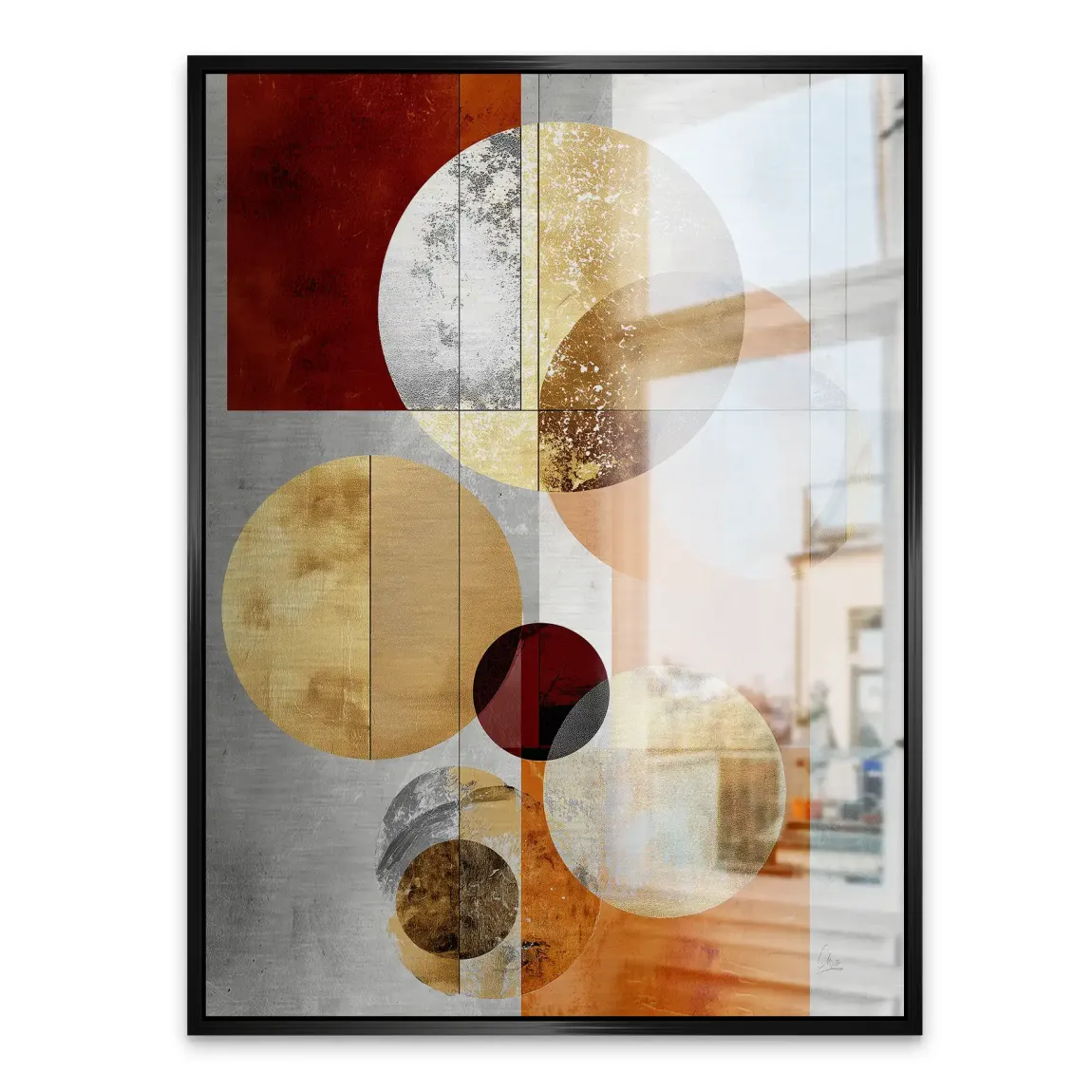 Golden Orbit Alu Gebürstet Bild