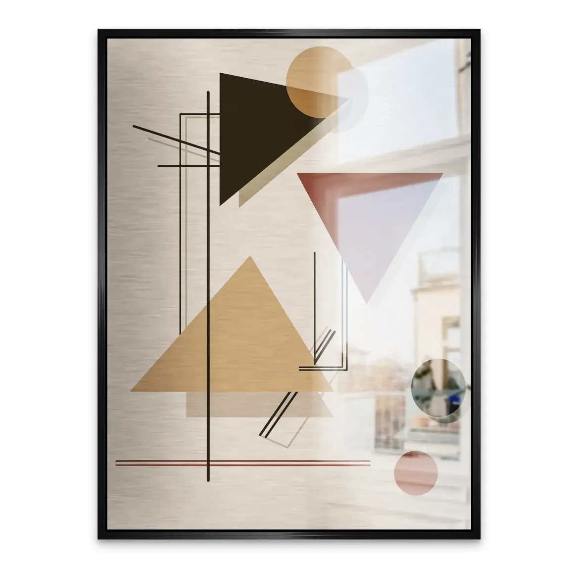 Kandinsky Harmony Style Aludibond Gebürstet INGALERIE