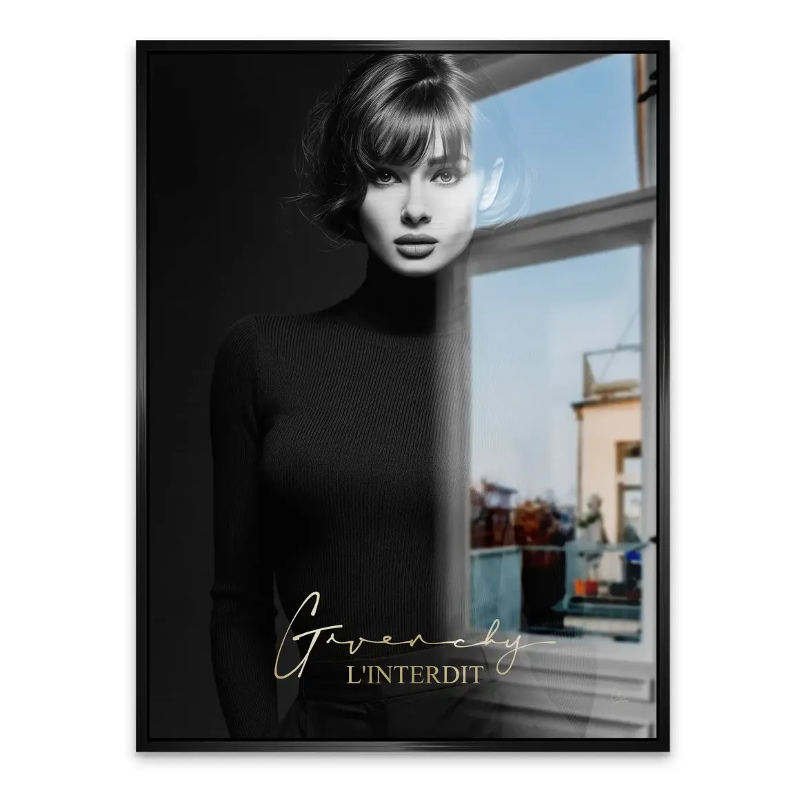 Audrey Givenchy Noir Alu Gebürstet Bild