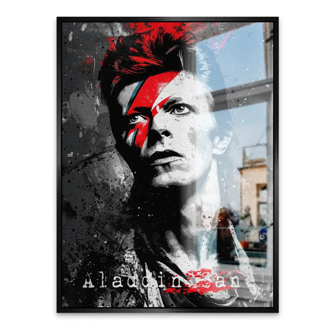 David Bowie Starlight Alu Gebürstet Bild