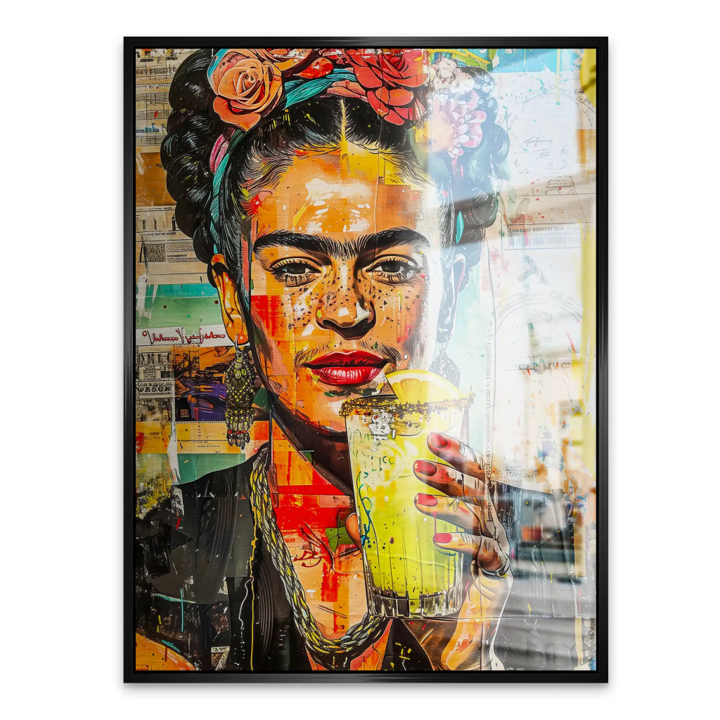 Frida Mexico Art Aludibond Gebürstet INGALERIE