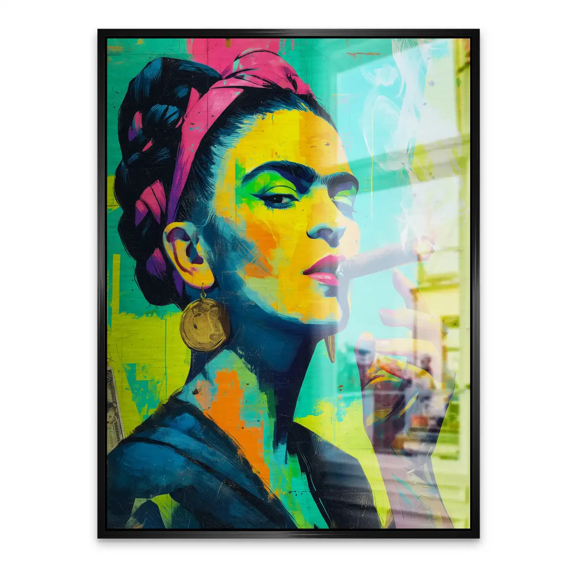 Frida Smoke Queen Alu Gebürstet Bild
