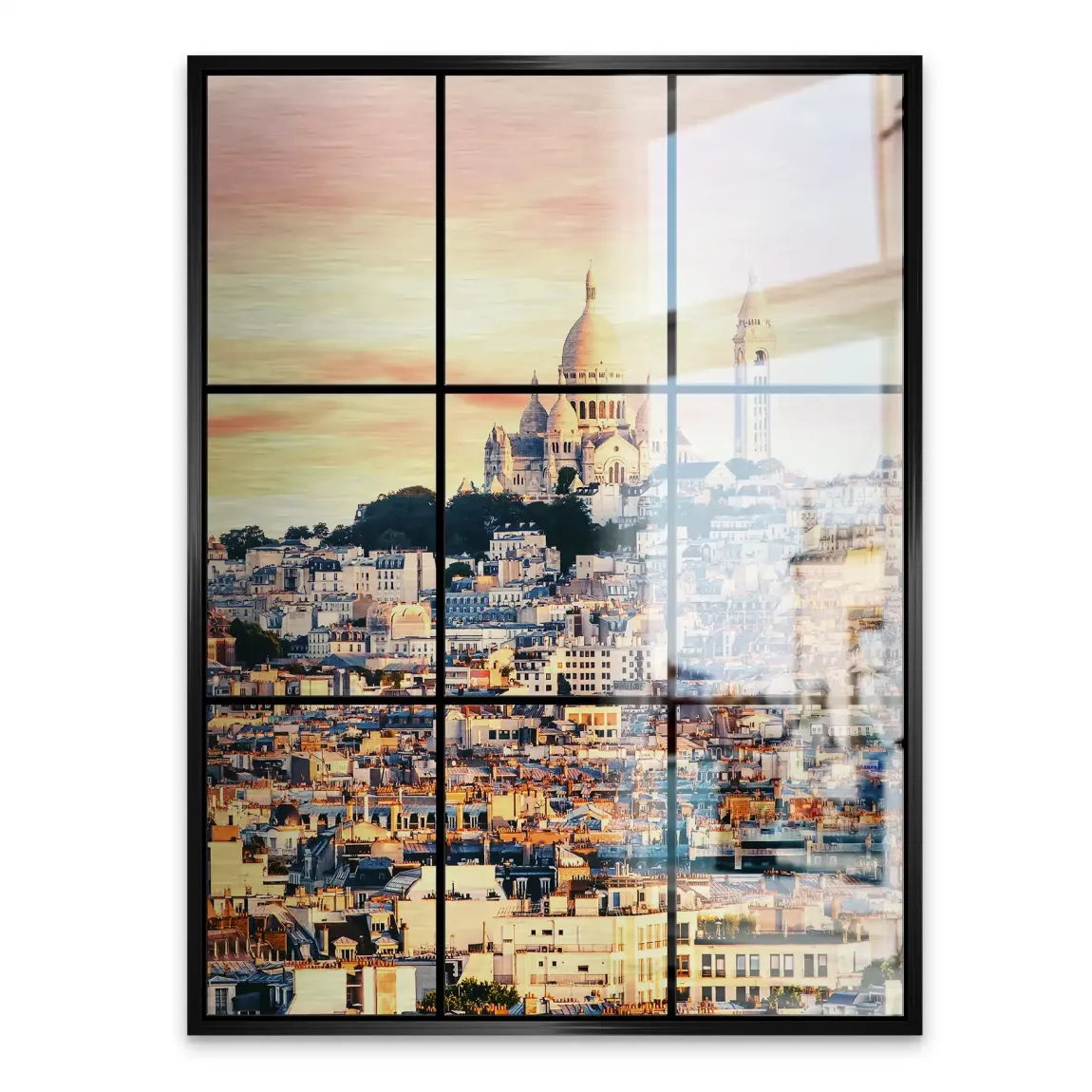 Sunrise Montmartre Paris Alu Gebürstet Bild