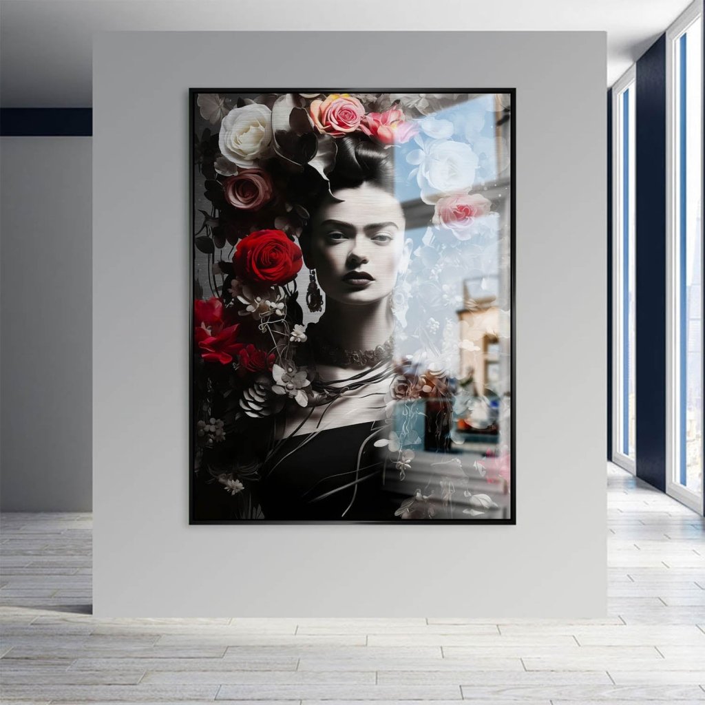 Frida Kahlo Modern Style Aludibond Gebürstet INGALERIE