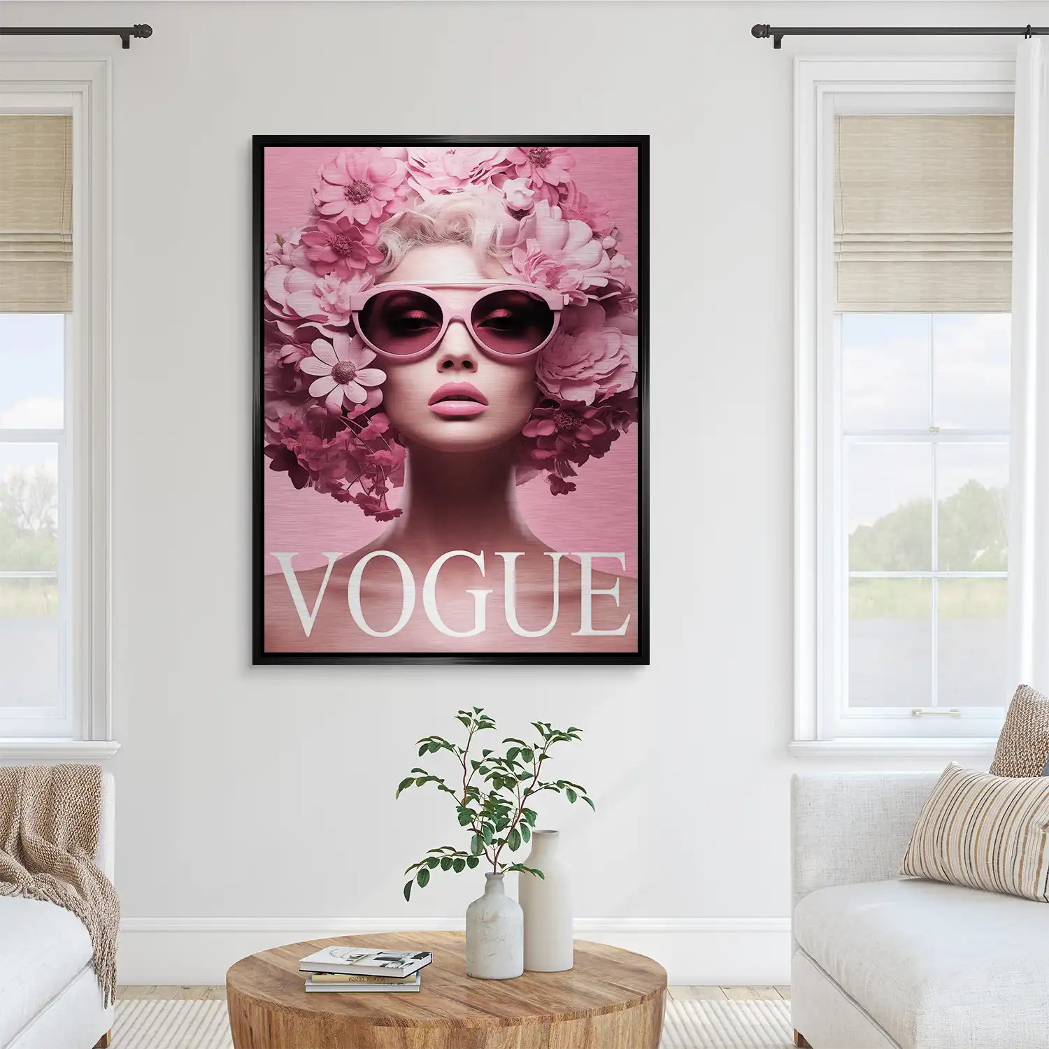 Pink Vogue Aludibond Gebürstet INGALERIE