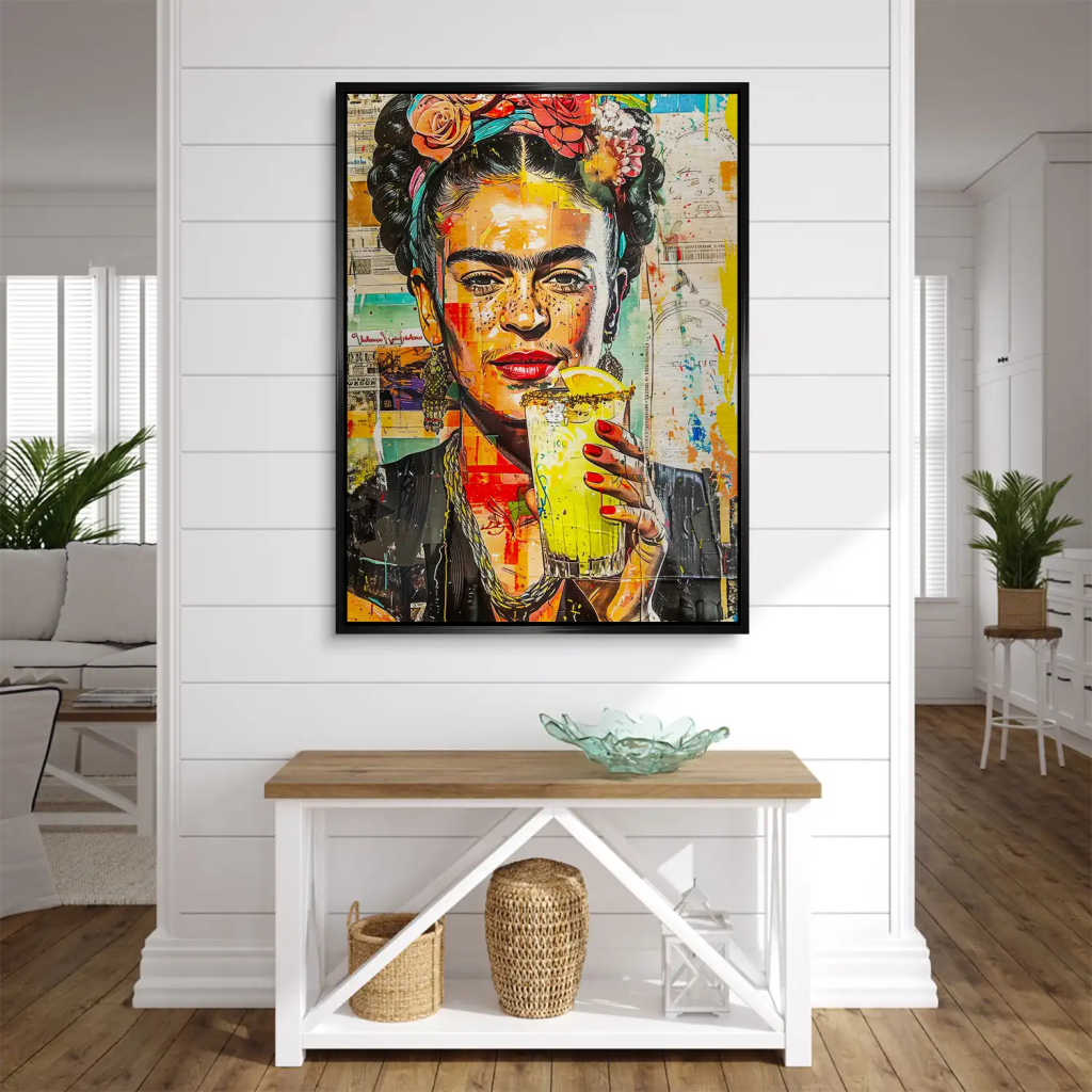 Frida Mexico Art Aludibond Gebürstet INGALERIE