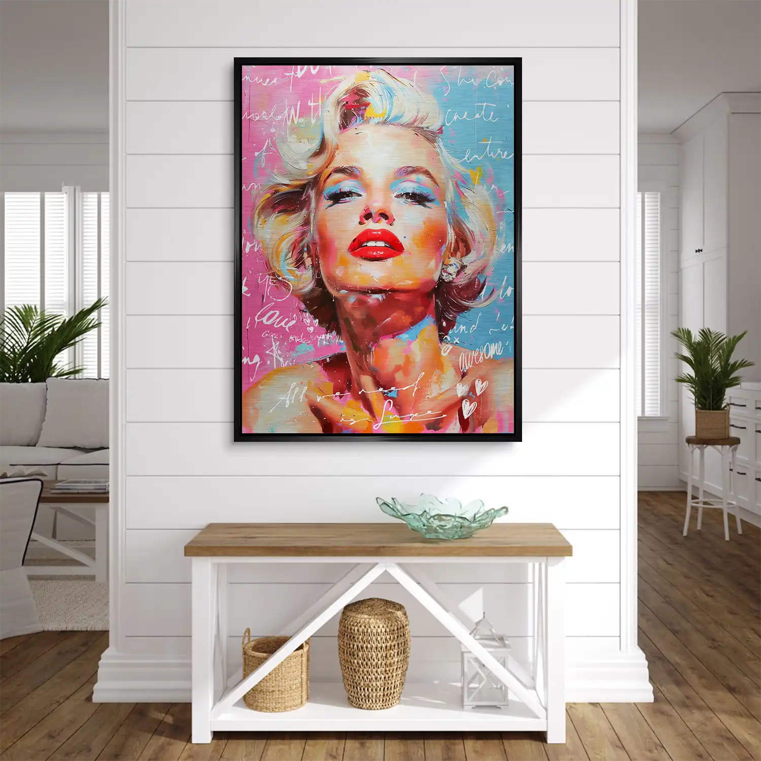 Marilyn Need Luxe Aludibond Gebürstet INGALERIE