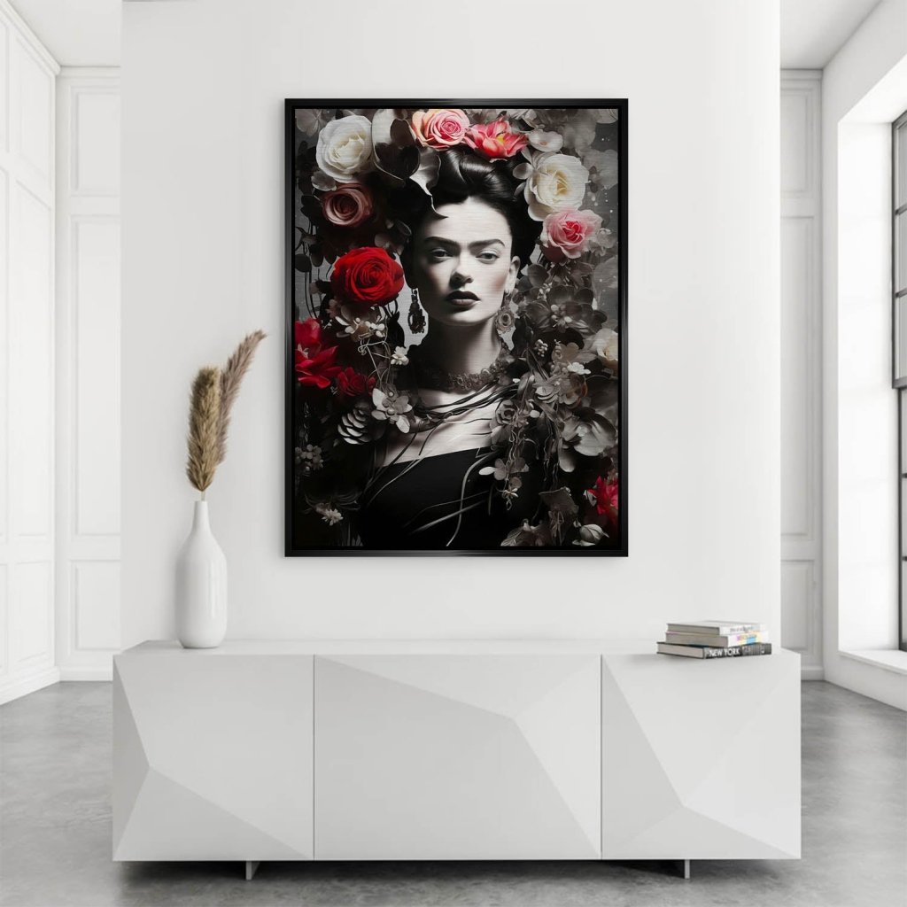 Frida Kahlo Modern Style Aludibond Gebürstet INGALERIE