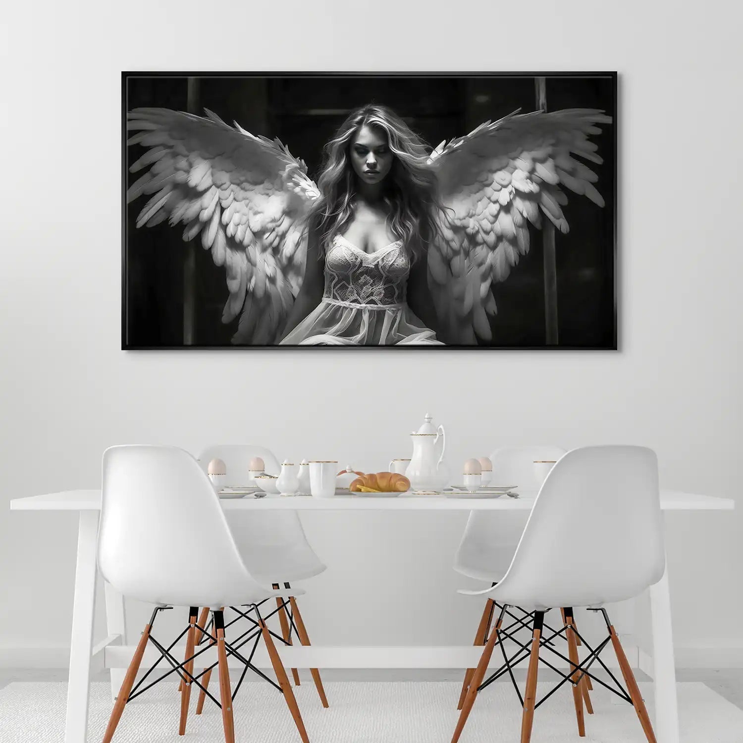 Sensual Angel Leinwand Bild INGALERiE