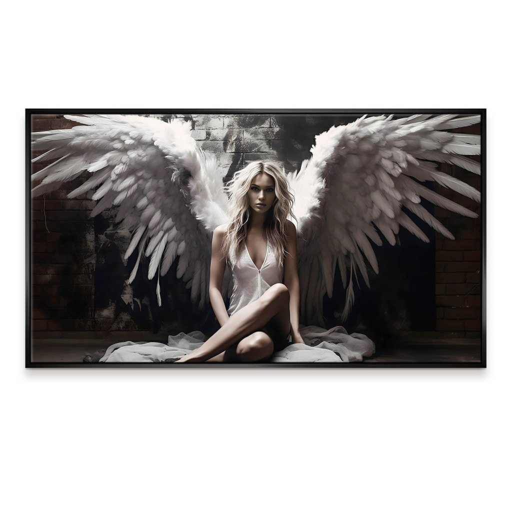 Beauty Angel Wings Leinwand Bild INGALERIE