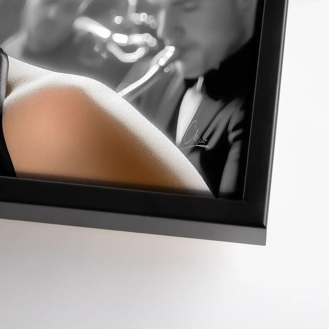 Silent Jazz Leinwand Bild