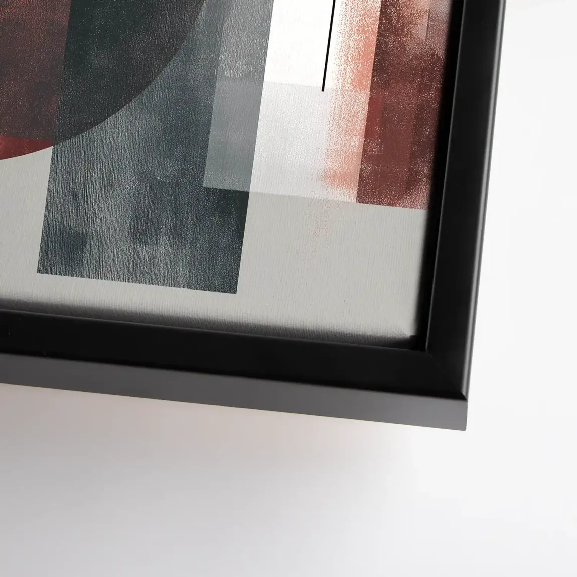 Abstrakte Geometrie Leinwand Bild