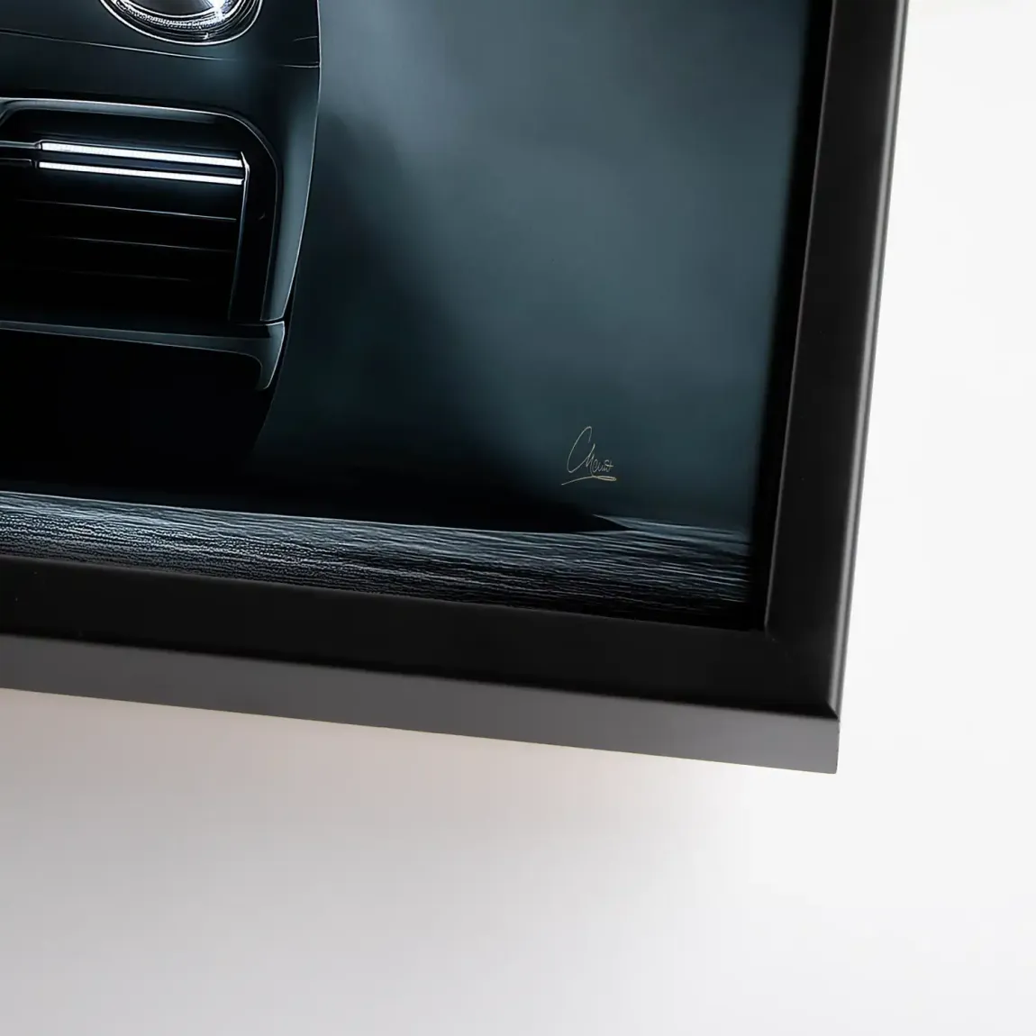 911 Silver Legend Leinwand Bild