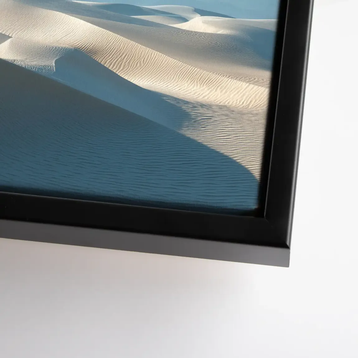 White Desert Leinwand Bild