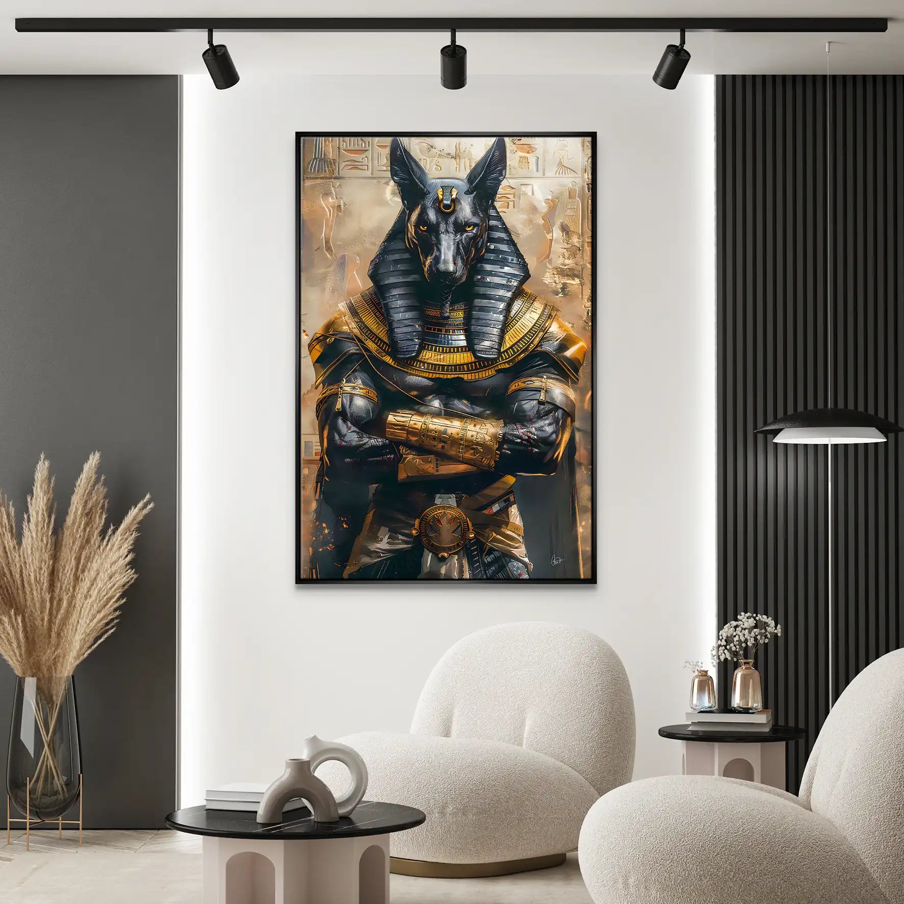 Anubis Style Leinwand Bild INGALERIE