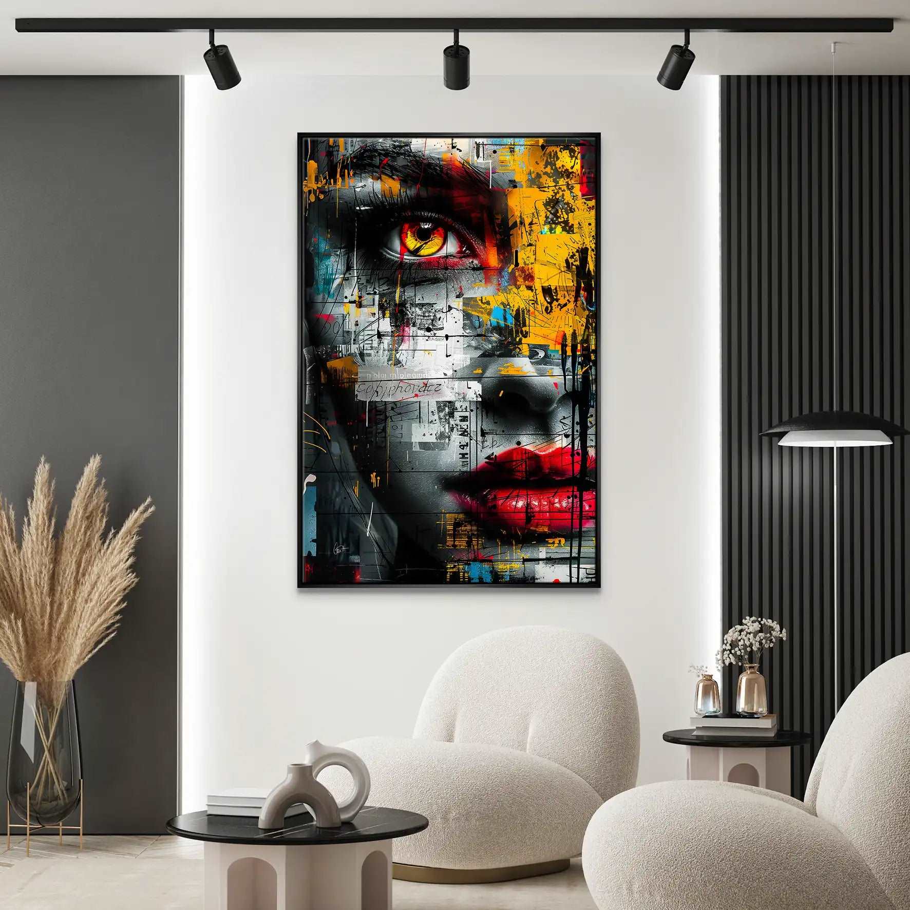 Abstrakt Art Beauty Leinwand Bild INGALERIE