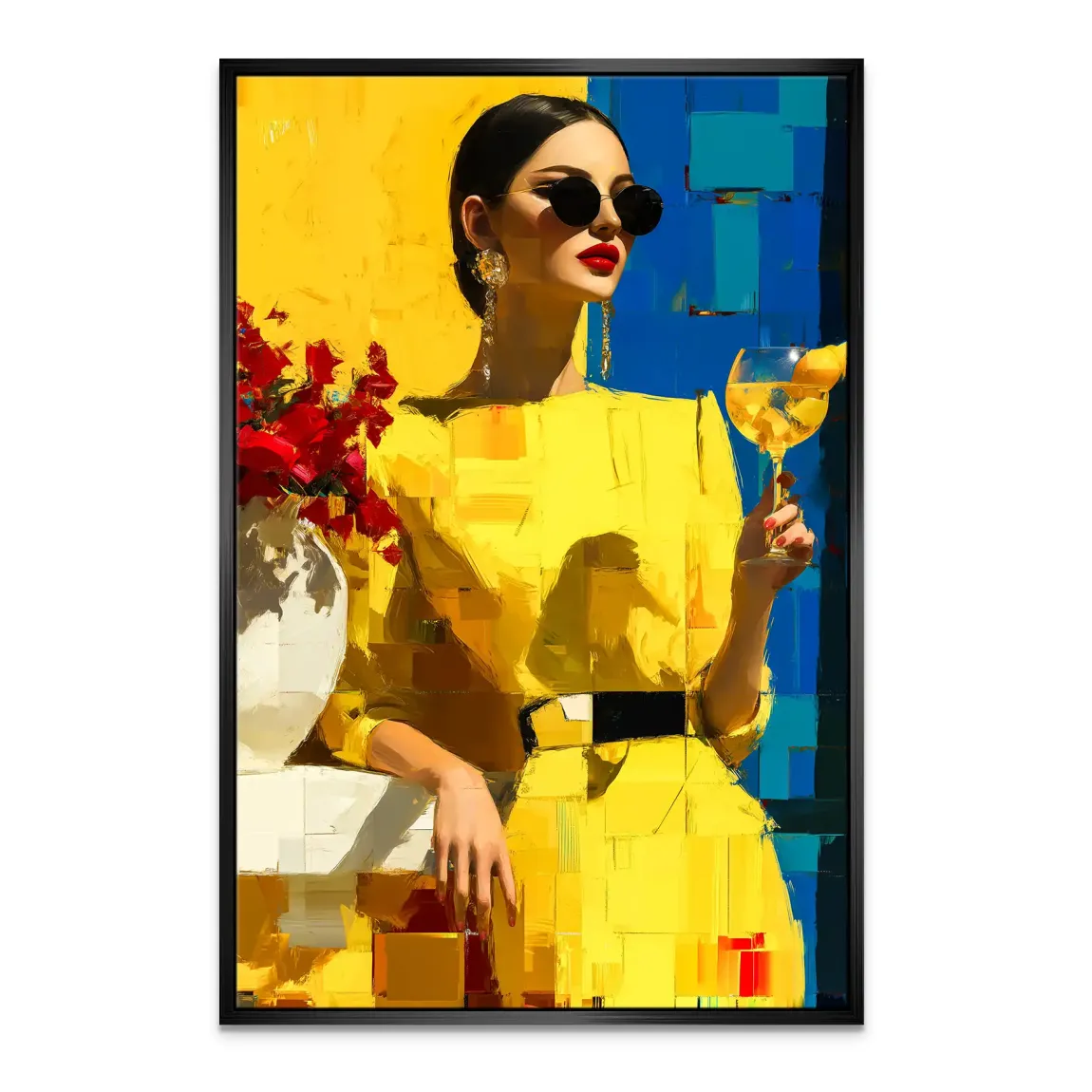 Riviera Elegance Leinwand Bild INGALERIE