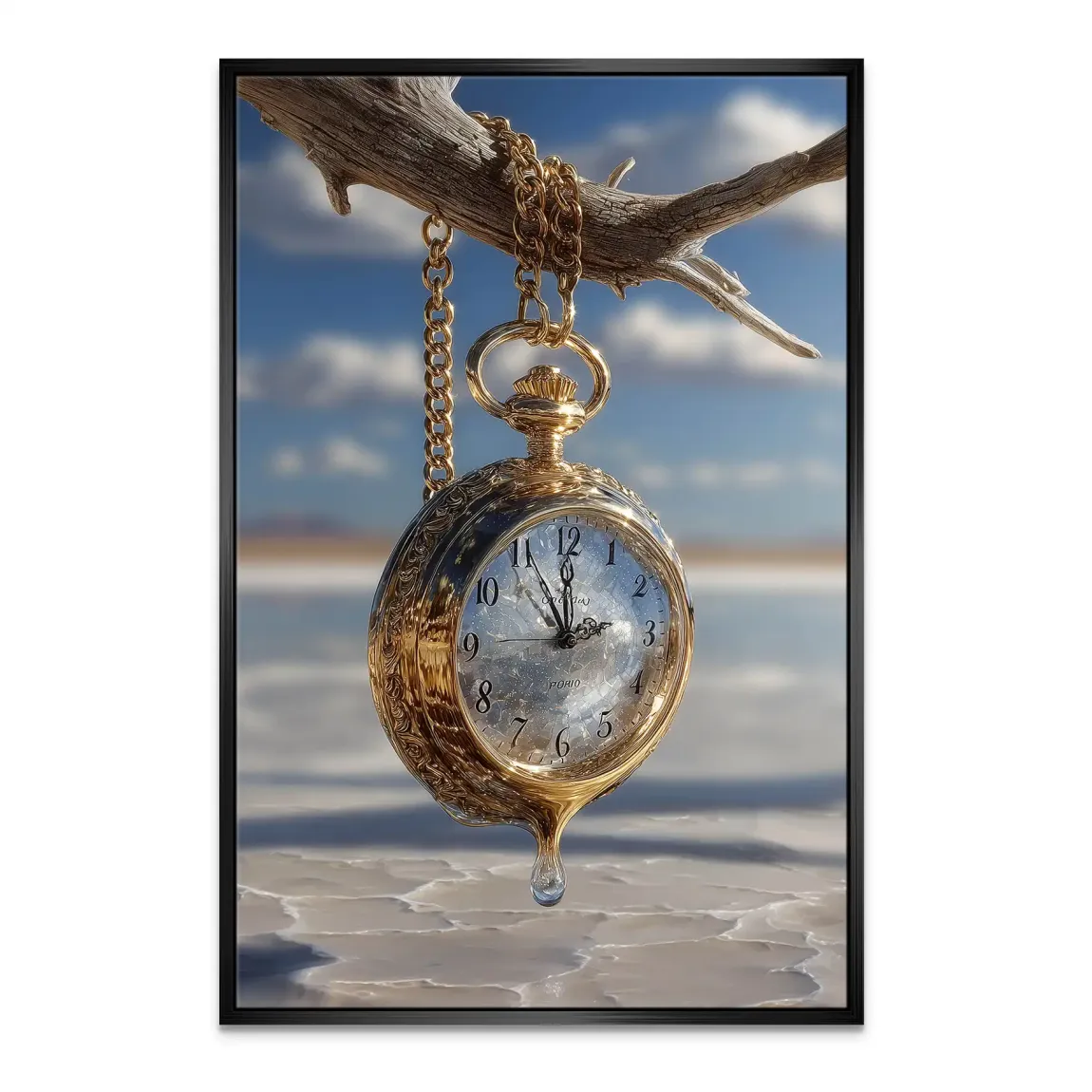 Dali Time Leinwand Bild