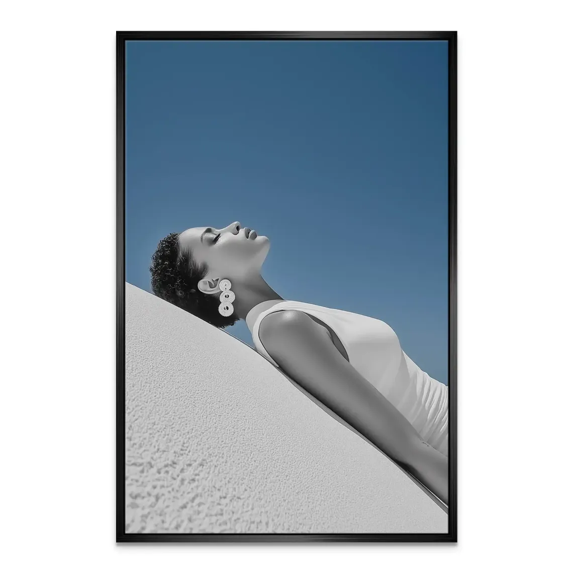 Sun Girl Leinwand Bild