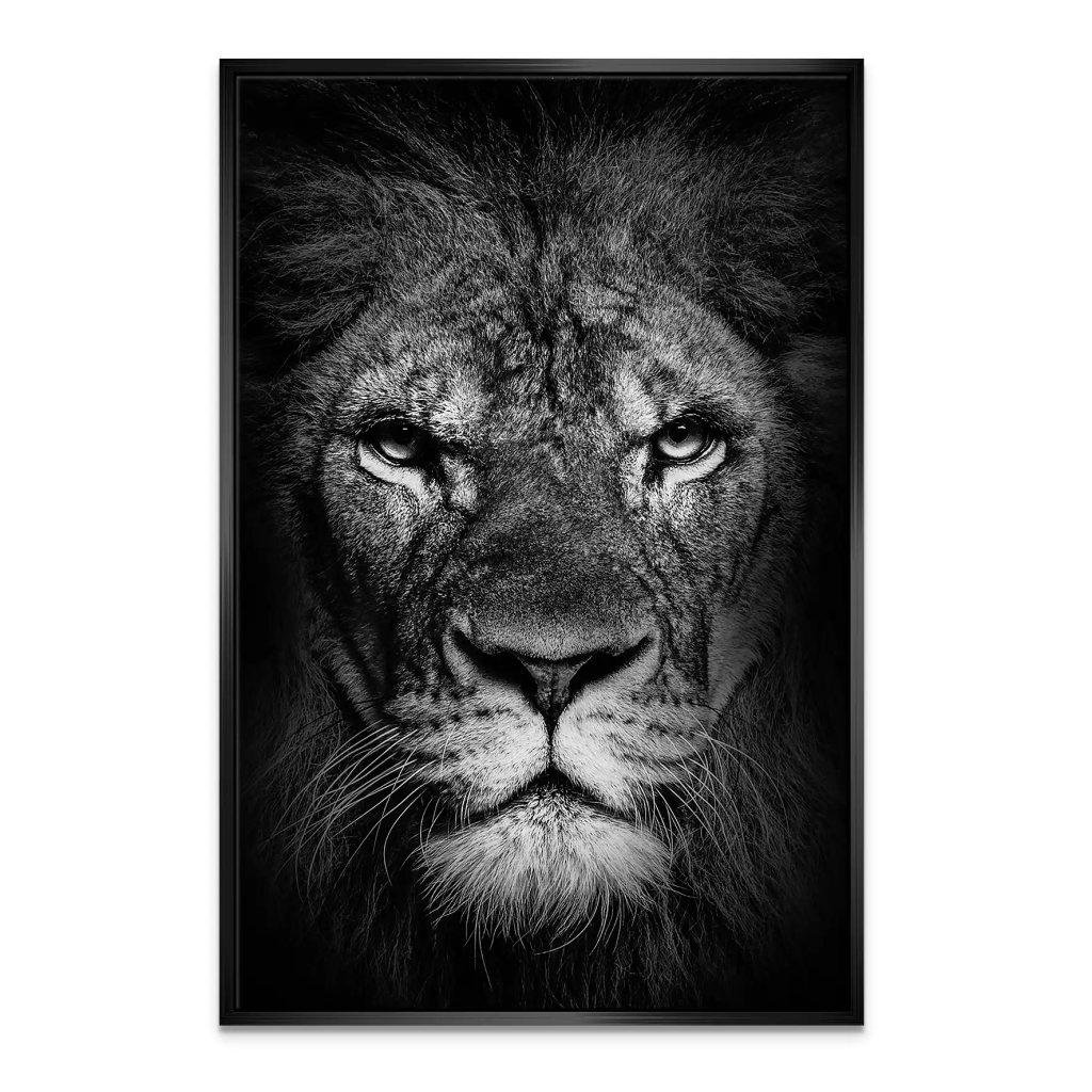 Lion Head Leinwand Bild INGALERIE