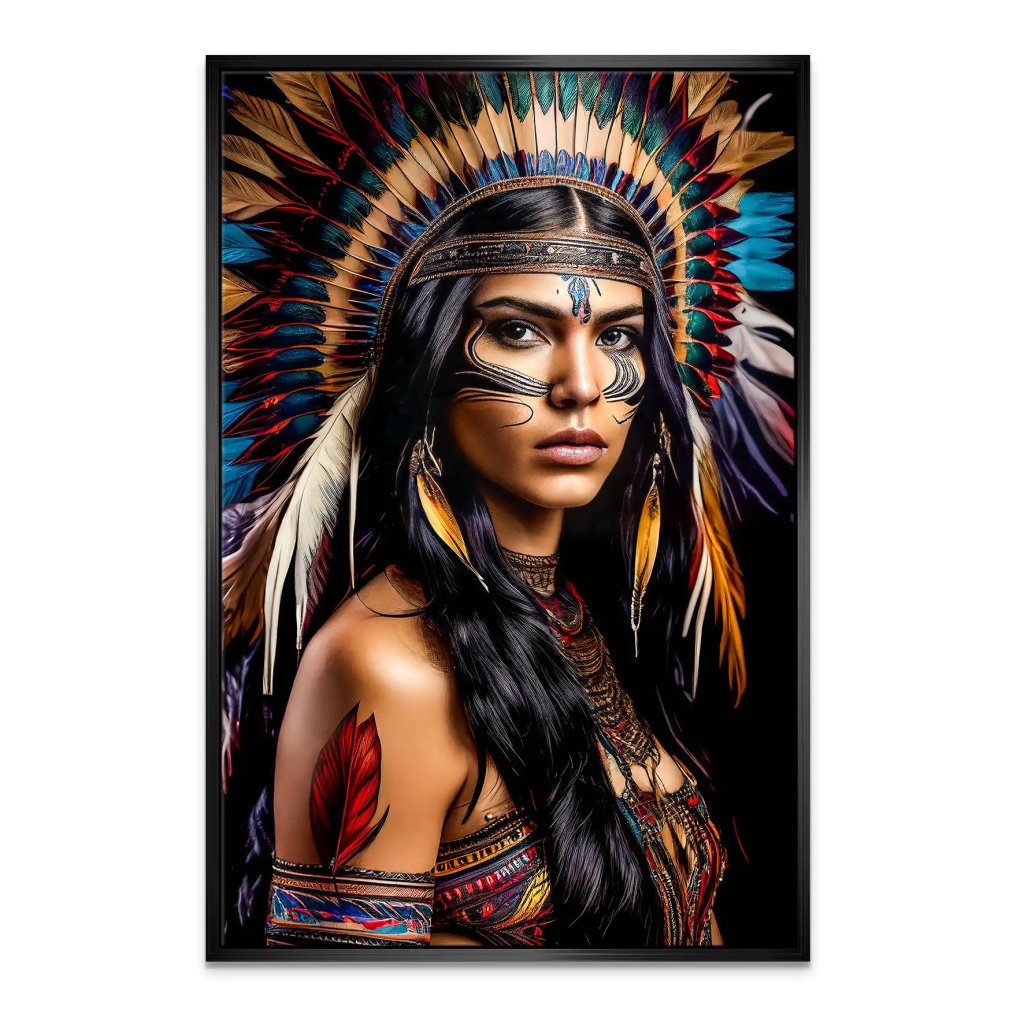 Beauty Apache Leinwand Bild INGALERIE