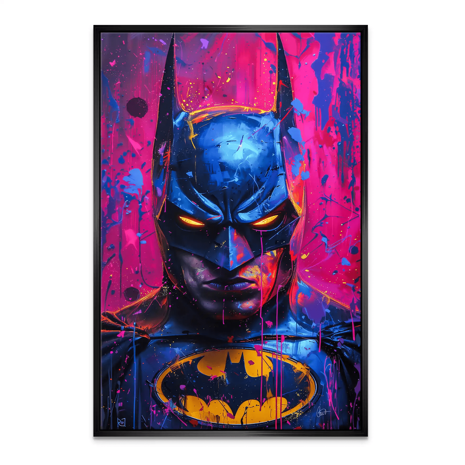 Batman Art Leinwand Bild INGALERIE